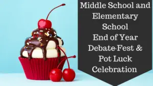 Middle School and Elementary School End of Year Pot Luck Celebration!