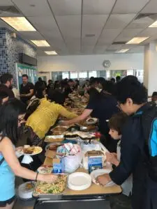 The End of The Year Middle School Ceremony