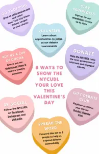 8 Ways to Show the NYCUDL YOUR Love This Valentine’s Day
