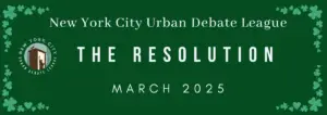 The Resolution: March 2025