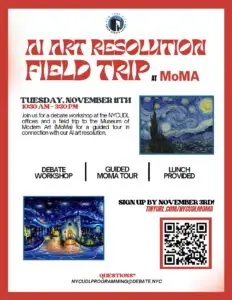 Attention High Schoolers! Two Special Events this Week!