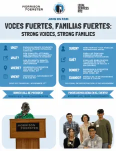 Voces Fuertes, Familias Fuertes
