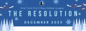 The Resolution: December 2025