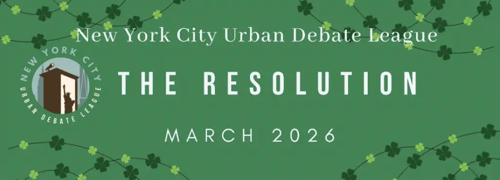 The Resolution: March 2026