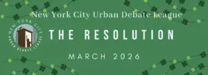 The Resolution: March 2026