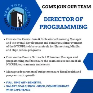 We’re Hiring: Director of Programming