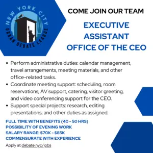 We’re Hiring: Executive Assistant, Office of the CEO
